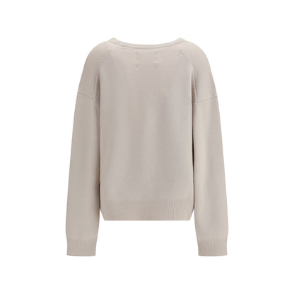 Extreme Cashmere White Cashmere Cashmere Sweater