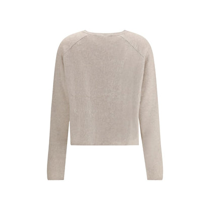 Lisa Yang Beige Cashmere Cashmere Sweater