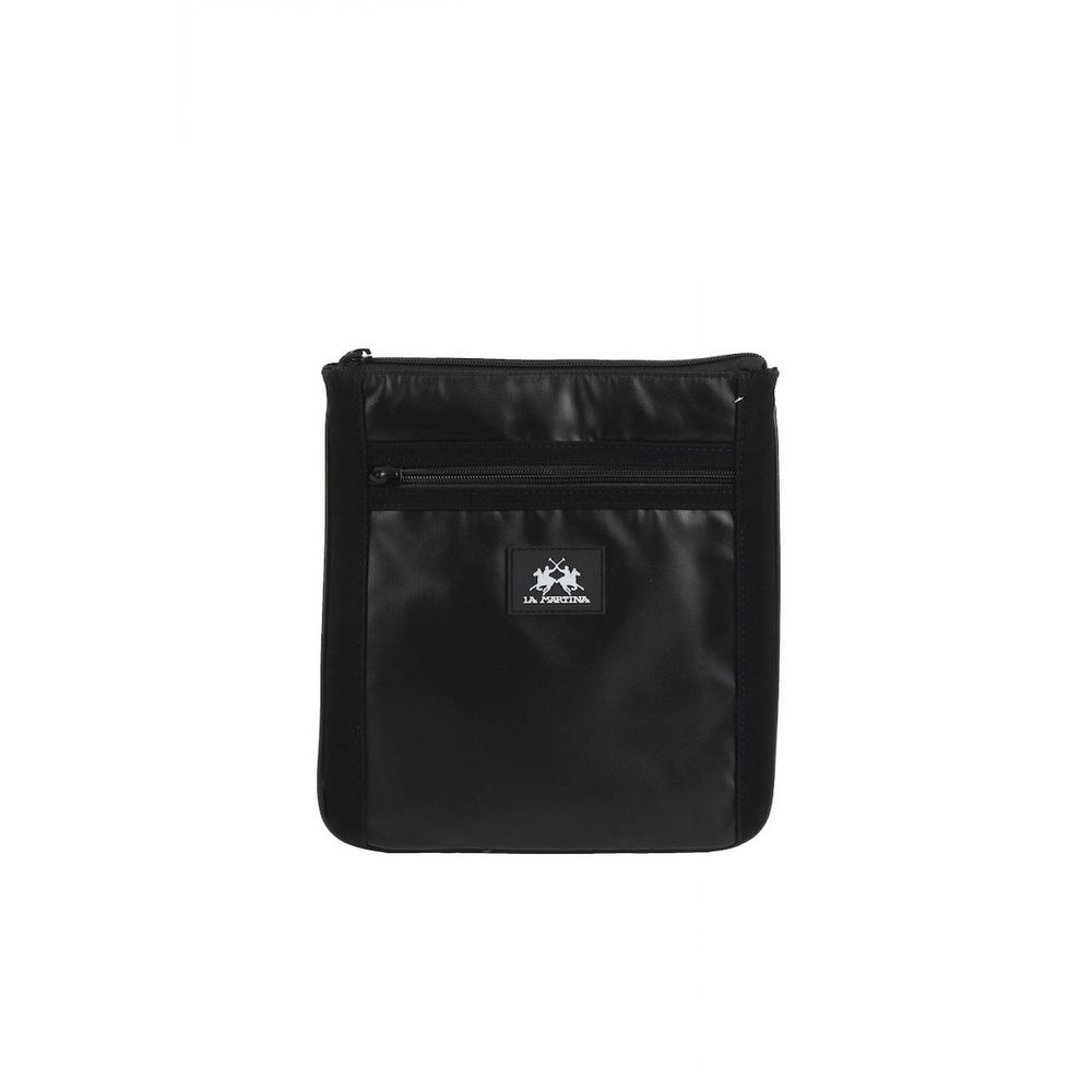 Men’s La Martina Black Polyethylene Crossbody Bag