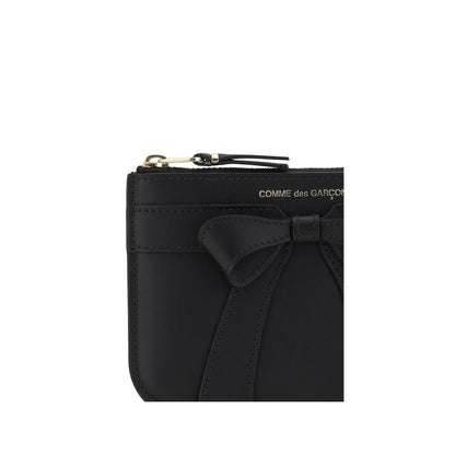 Comme Des Garçons Black Calf Leather Bos Taurus Wallet