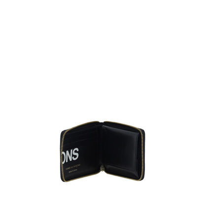 Comme Des Garçons Black Calf Leather Bos Taurus Wallet