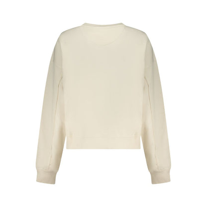 Guess Jeans White Cotton Women Sweatshirt