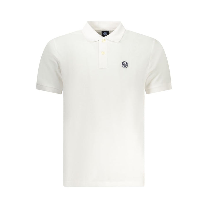 North Sails White Cotton Men's Polo Shirt
