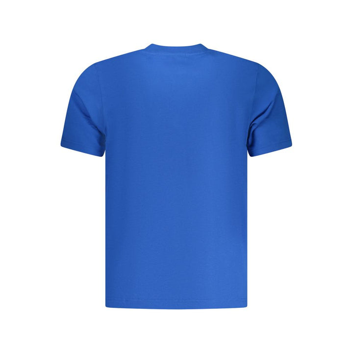 North Sails Blue Cotton Men T-Shirt