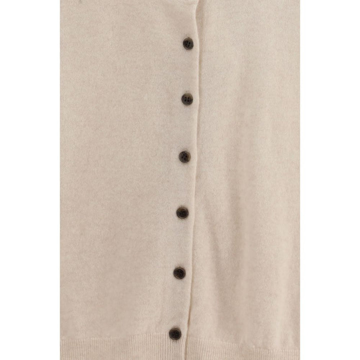 Lisa Yang Beige Cashmere Cardigan