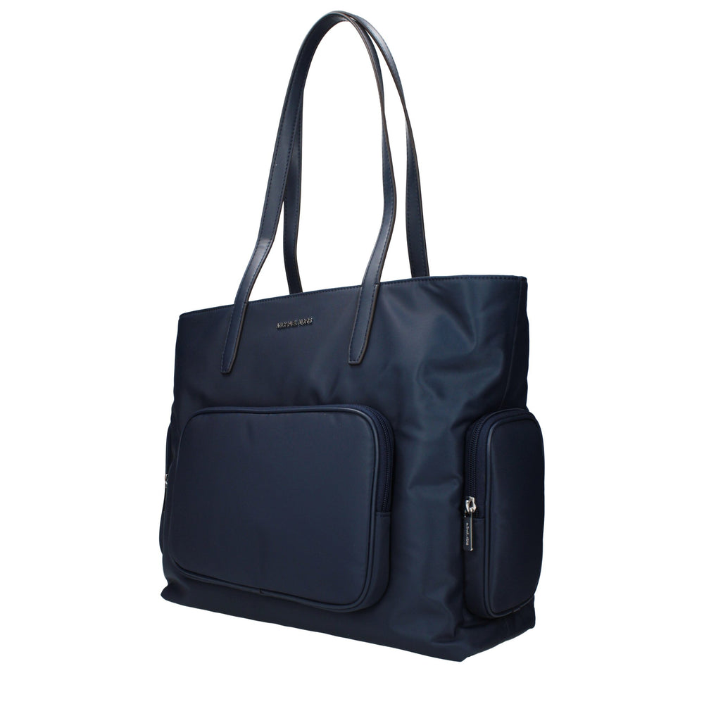 Michael Kors - Blue Fabric Shoulder Bag
