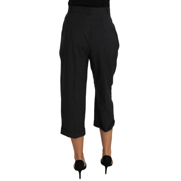 Dolce &amp; Gabbana Black Cotton Pants