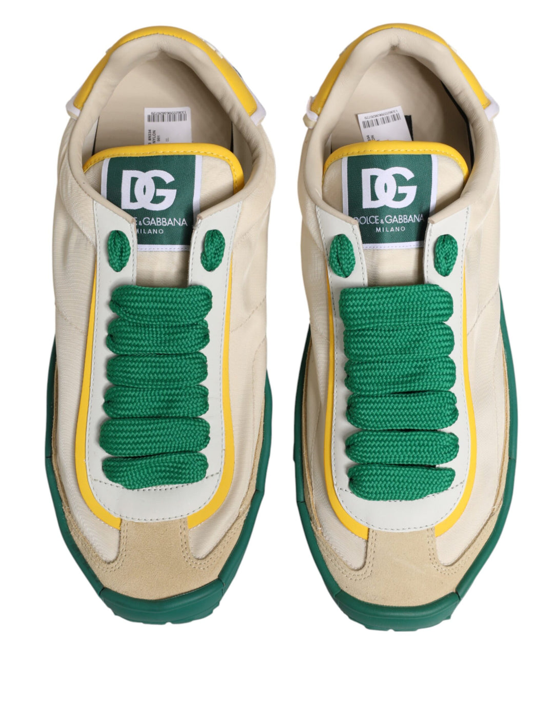 Dolce &amp; Gabbana Multicolor Old Runner Lace Up Sneakers Shoes