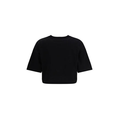 Balmain Black Cotton T-Shirt