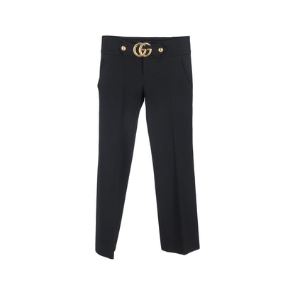 Gucci Black Viscose Dress Pants