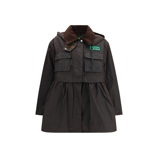 Barbour Brown Cotton Coat