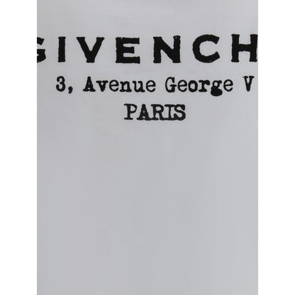 Givenchy White Cotton T-Shirt