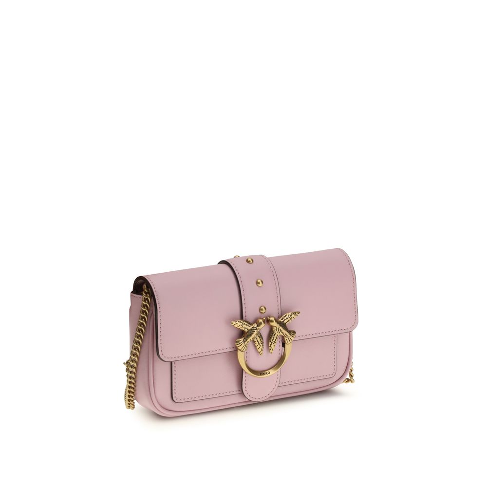 PINKO - Multicolor Calf Leather Bos Taurus Shoulder Bag