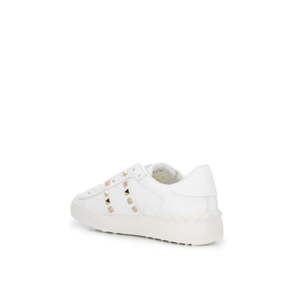 Valentino Garavani White Leather Sneakers