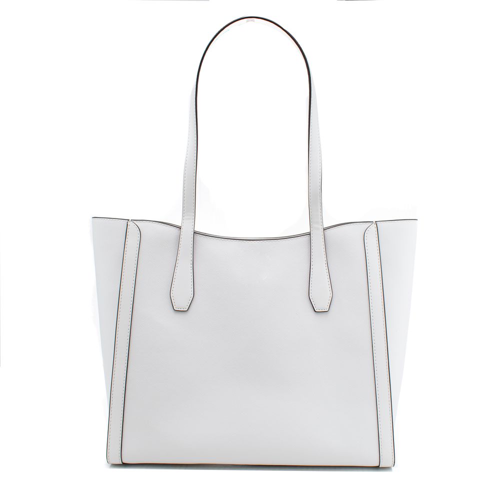 Michael Kors - White Canvas Tote Bag