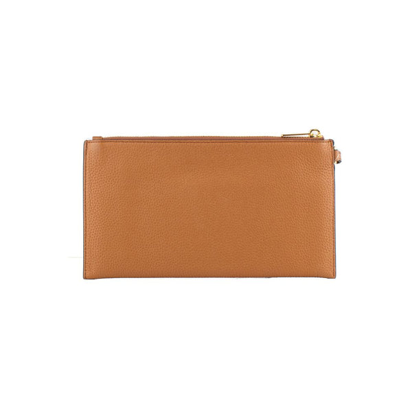 Michael Kors - Brown Leather Clutch Bag