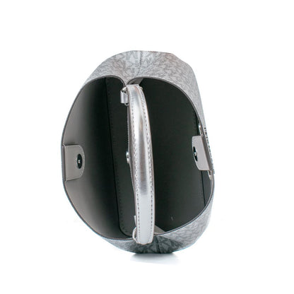 Michael Kors Gray Canvas Handbag