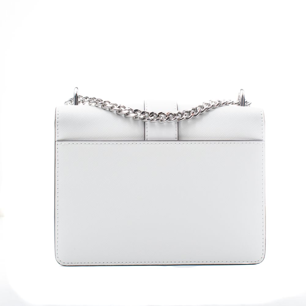 Michael Kors - White Leather Shoulder Bag