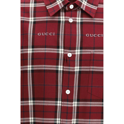 Gucci Multicolor Cotton Pattern Shirt