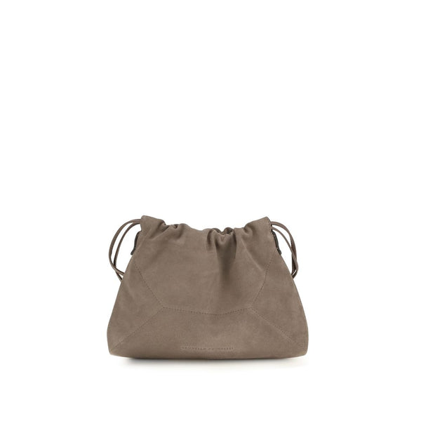 Brunello Cucinelli - Beige Calf Leather Bos Taurus Clutch Bag