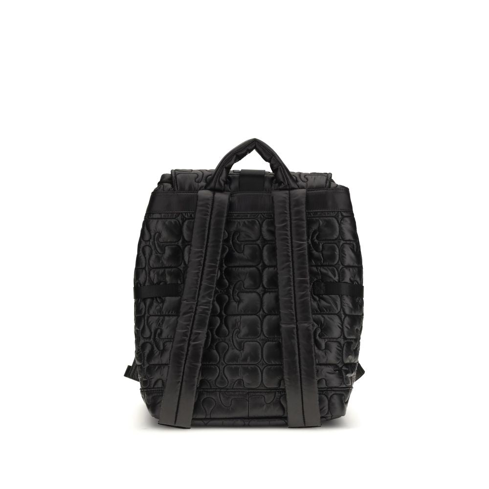 Ganni - Black Polyamide Backpack