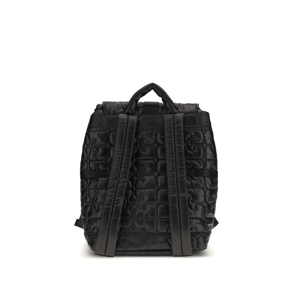 Ganni - Black Polyamide Backpack