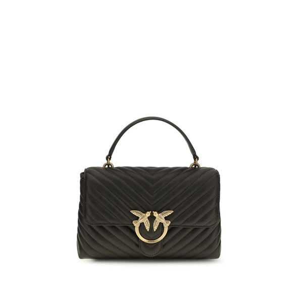 PINKO - Bicolor Calf Leather Bos Taurus Handbag