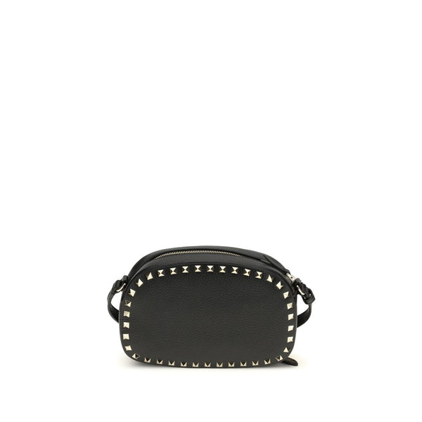 Valentino Garavani - Black Calf Leather Bos Taurus Shoulder Bag