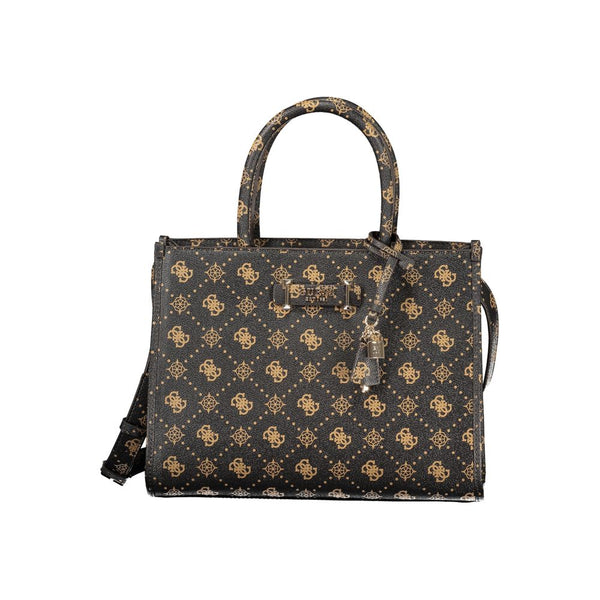 Guess Jeans - Marrone Poliuretano Woman Handbag