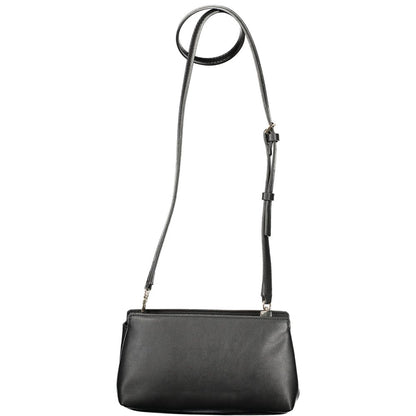 Guess Jeans Nero Poliuretano Female Shoulder Bag