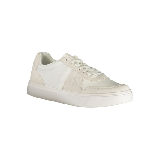Calvin Klein Bianco Polyester Mens Sneaker