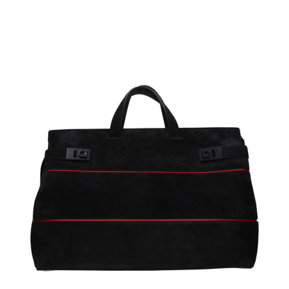 Salvatore Ferragamo Black Leather Handbag