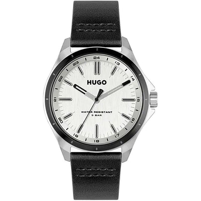 Hugo Boss Black Leather Dress Watch