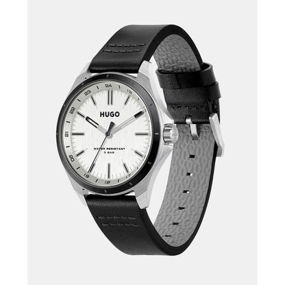 Hugo Boss Black Leather Dress Watch