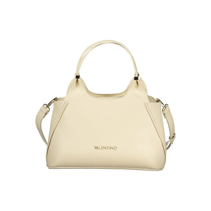 Mario Valentino Beige Polyurethane Women Handbag