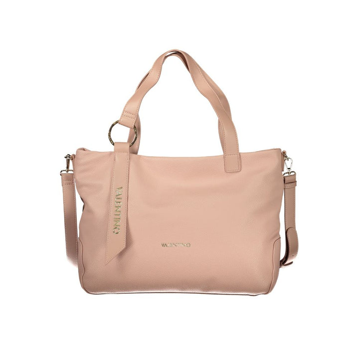 Valentino Pink Polyethylene Handbag