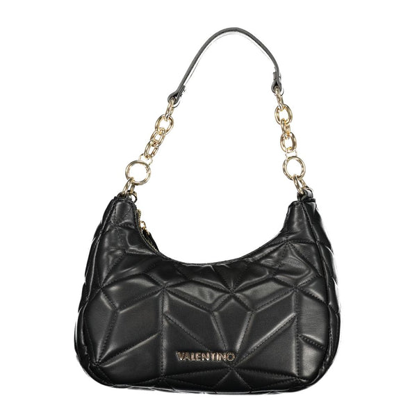 Mario Valentino - Nero Polyurethane Women’s Bag with Removable Shoulder Strap