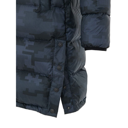 Moose Knuckles Gray Cotton Coat