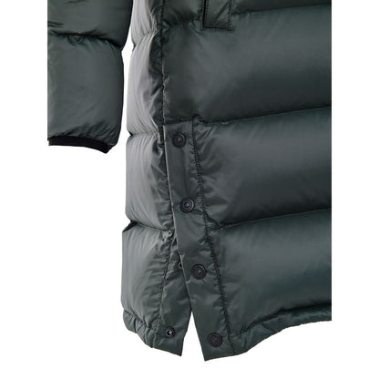 Moose Knuckles Green Cotton Full-Length Jacket