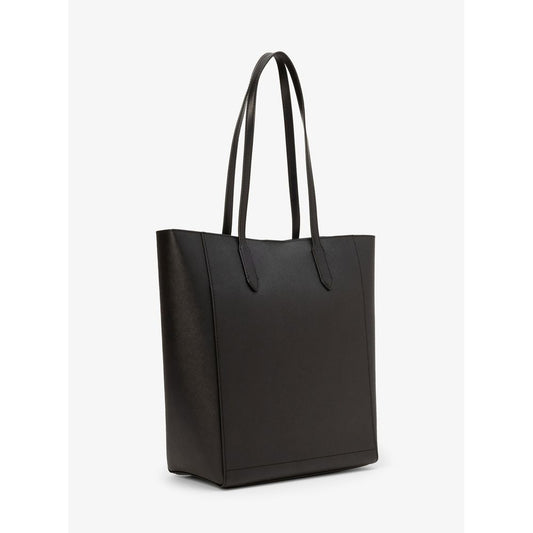 Michael Kors Black Leather Tote Bag