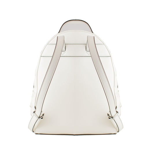 Michael Kors White Artificial Leather Backpack