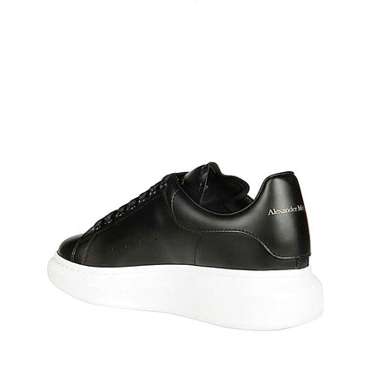 Alexander McQueen Black Calfskin Chunky Sneakers