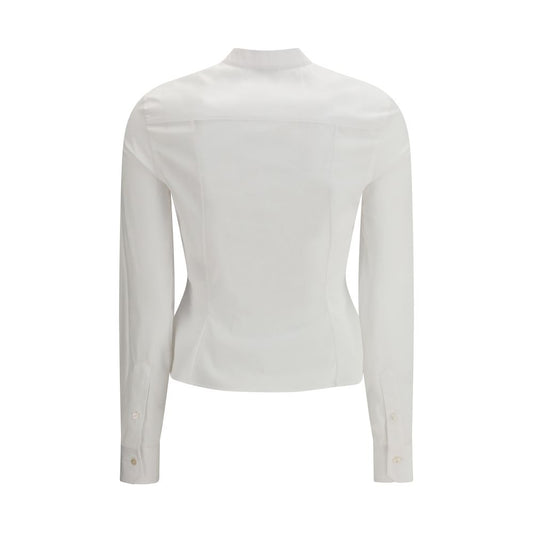 Alexander McQueen White Cotton Dress Shirt
