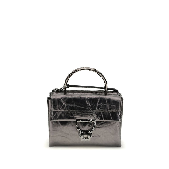 Coccinelle Black Calf Leather Bos Taurus Handbag