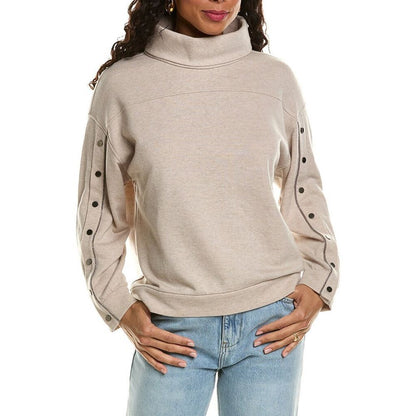 Brunello Cucinelli Beige Cashmere Sweatshirt