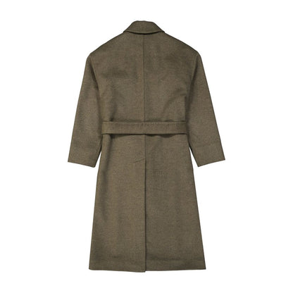 Brunello Cucinelli Bicolor Wool Coat
