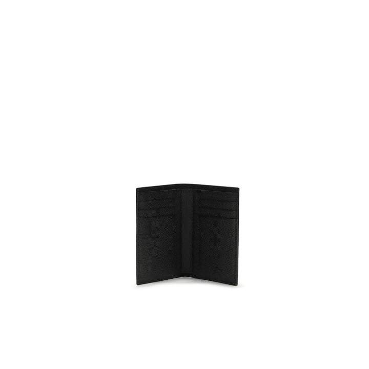 Valentino Garavani Black Calf Leather Bos Taurus Wallet