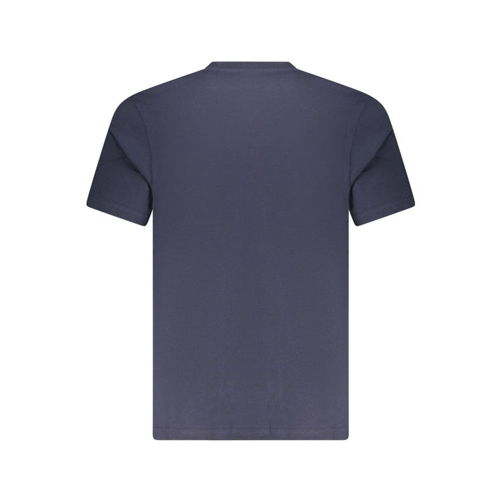 North Sails Blue Cotton Men T-Shirt