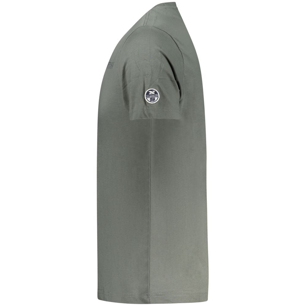 North Sails Verde Cotton Men T-Shirt