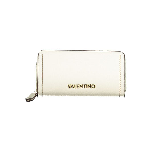 Mario Valentino White Polyethylene Wallet